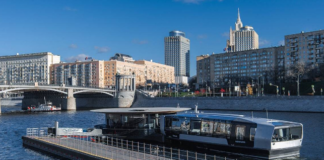 В Москве в ближайшие недели откроют четвертый маршрут речного электротранспорта Фото: Пресс-служба мэра и правительства Москвы / Максим Мишин