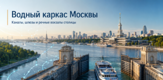 Водный каркас столицы: сколько каналов, шлюзов и речных вокзалов формируют инженерное наследие Москвы Водный каркас Москвы