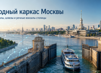 Водный каркас столицы: сколько каналов, шлюзов и речных вокзалов формируют инженерное наследие Москвы Водный каркас Москвы
