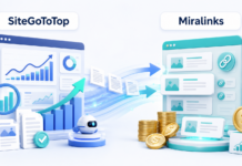 SiteGoToTop и Miralinks