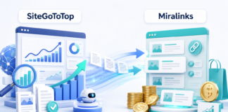 SiteGoToTop и Miralinks