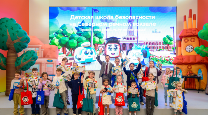 В проекте «Детская школа безопасности» на Северном речном вокзале приняли участие около 350 человек