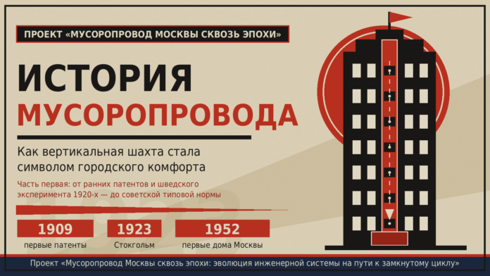 История мусоропровода: как вертикальная шахта стала символом городского комфорта История мусоропровода: как вертикальная шахта стала символом городского комфорта